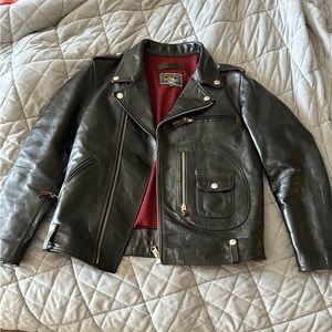 Curphy FQHH Horsehide Motorcycle Jacket